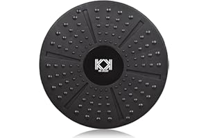 KK Balance Board Non Slip Surface 40cm Wobble Board for Training, Exercise, Gym and Rehabilitation. Excellent Balancing Training Equipment for Men and Women