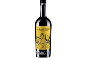 VECCHIO MAGAZZINO DOGANALE Madame Milù, Liquore Digestivo, 700 ml, con Note Balsamiche e Vegetali, Ideale con Rum o Cognac, Liquore con Erbe Officinali, Spaccapietra, Resina di Pigne della Sila, Assenzio, Idea Regalo, 45% Vol.