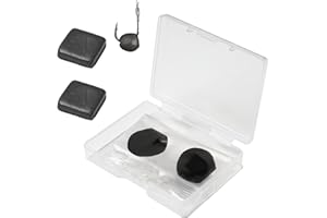 Annyswit Kneading Lead Fishing 2 x 15 g Black - Tungsten Fishing Lead for Carp Fishing, Malleable & Sticky, Non-Slip & Reusable - Tungsten Putty for Pop Up, Rigs & Leader Fishing (30 g Tungsten Putty)