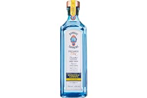 ‎BOMBAY SAPPHIRE Bombay Sapphire Premier Cru London Dry Gin, Murcian Lemon, 47 Vol.-%, 70 cl / 700 ml, zu 100% per Dampfinfusion destillierte Spirituose mit handverlesenen Zitrusfrüchten
