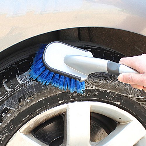 Preisvergleich Produktbild DXEWSE lebosh Auto-Reinigungsbürste Waschbürste weichen Griff Reifenbürste