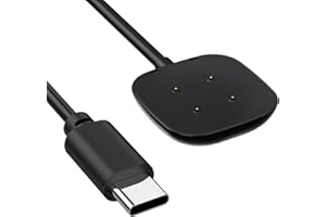 Wanme 50cm USB C Charging Cable for Fitbit Versa 4/Sense 2, Fast Charging Replacement USB C Charger for Fitbit Versa 4/Sense 2 (50cm)