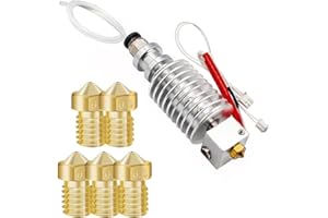 Iverntech 12 V 40 W Aggiornata V5 Testa a J in metallo Hotend per stampanti ANYCUBIC I3 Mega S X 3D