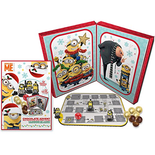 Preisvergleich Produktbild Minions Adventskalender 2017 (Adventskalender DELUXE mit Spiel 120g)