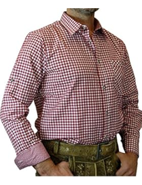 trenditionals Trachtenhemd Martin kariert mit edlen Karo Kontrasten