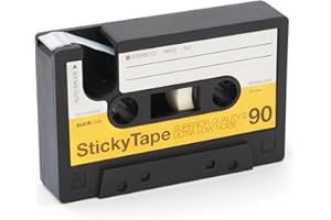 Suck UK Dispenser per nastro adesivo retrò, accessori da scrivania personalizzabili, dispenser per nastro biadesivo, accessori per ufficio, supporto per nastro adesivo