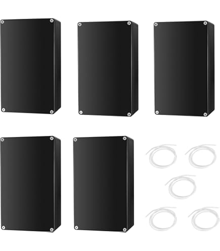 Scatola Di Giunzione Elettrica IP66 - Impermeabile, Antipolvere, In Plastica ABS, 98x66x48mm - Foto 5