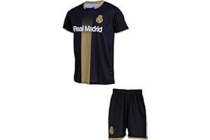 Real Madrid - Conjunto de camiseta corta para niño, colección oficial