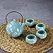 Produktbild xiduobao Fresh Style Tranditional japanischen Stil, Teekanne Tea Set Porzellan Kungfu Tee-Set Chinesische Seladon Gongfu Tee-Set grün Porzellan Teekanne Keramik Gongfu Teetasse Home/Office/Reise Teaset.