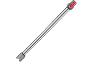 Arcets Tubo Extensión compatible con Dyson V7 V8 V10 V11 V15 Barra Telescópica de Aluminio, Longitud 72 cm, conector de Liberación Rápida – Gris