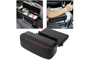 Ladieshow Car Armrest Storage Box,car Armrest Pad Car Centre Console Armrest Pillow Universal Car Armrest Cushion Universal Vehicle Armrest Car Interior Accessories For Most Car Models
