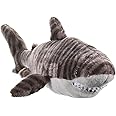 Wild Republic Tiger Shark Plush Soft Toy, Cuddlekins Cuddly Toys, Gifts for Kids 30 cm