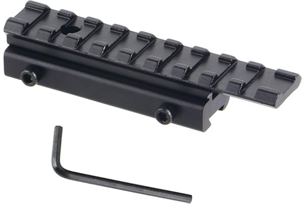 FOCUHUNTER Tactical Scope Rope Rail Base pour Rail de Montage 11 à 20mm Support pour Picatinny/Montage sur Rail