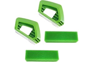 ZHUDAZHAO 2 Stück Scheibenwischer Schneider,Wischblattschneider mit Schwämme Reinigungstücher,Abzieher Nachschneider,Universal Autowischer Reparatur Set,Wischerblatt Ersatzgummi,Scheibenwischer GummiAutoschwamm