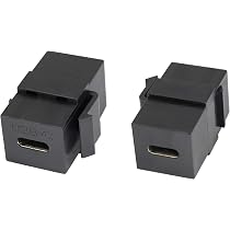 Adattatore USB 3.0 Femmina/femmina, Bianco, CablesOnline WP-C35WH, Giunzione Keystone