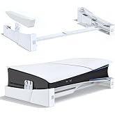 Kosker PS5 PS5 Slim/PS5 Disk ve Dijital Konsol i&ccedil;in Yatay Stand, PS5 i&ccedil;in &Ouml;l&ccedil;eklenebilir Tasarım, Sabit Vidalı İnce Yatay Sta