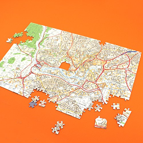 Personalised Streetview Map Jigsaw Puzzle (400 pieces) - Gift
