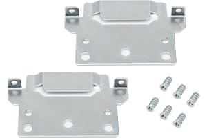 Ersättningsfäste mittbalk lämplig för IKEA SKORVA 116791 monteringsplatta HEMNES BRIMNES MALM säng camparfäste (set om 2)
