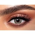Dahab Soft Contact Lenses - Dahab Daily Collection (1 Pair Pack, Sabrin Grey Green #5)