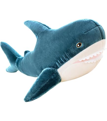Peluche Wild Republic Con Gran Tiburón Blanco De 28 Cm - Venta Internacional