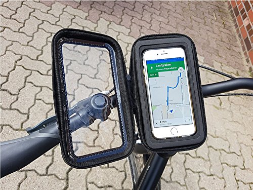 LKB29L PLUS PRO Universal SMARTPHONE Motorrad Lenker Handy HÃ¼lle bis ca. 6,2â€œ/15,24cm Display Micro USB Kabel zB f: Apple iPhone X 8 7 6S Plus Samsung Galaxy S8 S7 EDGE S6 Plus A7 Note8 6