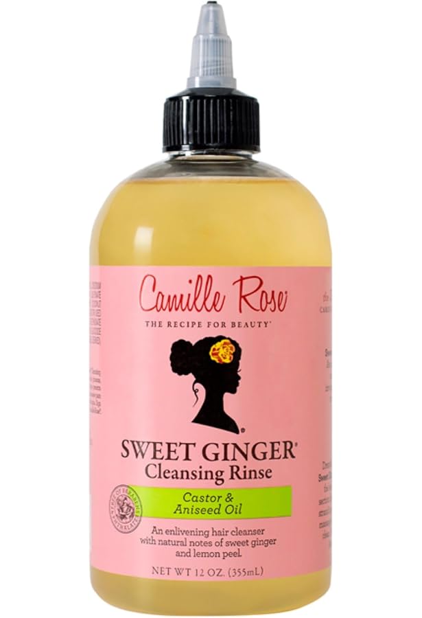 Camille Rose Naturals Clean Rinse Shampoo – 8 OZ, Mit Honig & Pfefferminze, PH-neutral