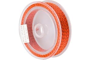 Abcsweet 20/30LB Backing Line Langlebige Reißfeste Fliegenfischschnur Und Schlaufe Polyester Geflochtene Schnur Angelzubehör 164 04ft Backing Line Zum Fliegenfischen