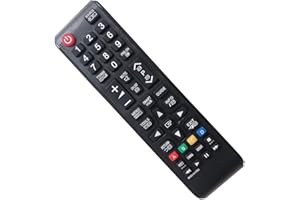 EAESE Reemplazo de mando a distancia para Samsung BN59-01175N y LCD LED Smart TV UE40H6470SSXZG - UE40HU6900SXZG - UA85JU7000W - UA88JS9500W | Compatible con todos los controles remotos de Samsung