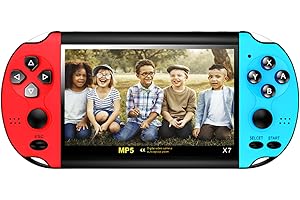 TAQY 4,5 Po Console de Jeu Rétro Plusieurs Simulateurs 3000 Jeux Gratuits Intégrés Prise en Charge de la Vidéo/Musique Jouets de Jeu Portables électronique de Voyage Cadeaux pour Enfants