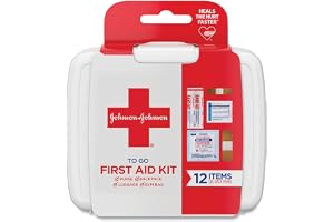 JOHNSON & JOHNSON RÖD Cross - Mini First Aid to Go - 12 räknas
