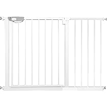 Barrière De Sécurité Enfant Et Chien Star Ibaby - Sans Percer, Ajustable 65-95 Cm - Pour Escalier, Porte, Cuisine
