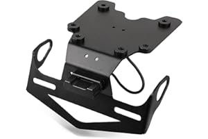 MZ-STORE Tenere 700 Titular de la Placa de Matrícula de Acero Inoxidable pour T7 Tenere 700 Tenere 700 Rally XTZ700 Tenere /XT700Z Tenere 2019-2021