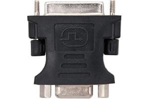 NANO CABLE NanoCable 10.15.0704 - Adaptador DVI a SVGA, Macho-Hembra, 24+5/M-HDB15/H, Negro