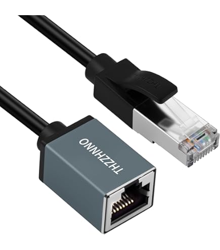 JZK Cavo splitter Ethernet RJ45, 1 maschio a 3 femmine RJ45 Splitter LAN Cavo di prolunga Ethernet per Super Cat5, Cat5e, Cat6, Cat7 Adattatore connettore presa LAN Ethernet