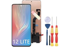 SiuVorZhi Display LCD compatibile con XiaoMi 12 Lite Display LCD Touch Screen Assembly Riparazione Parti di ricambio con strumenti.