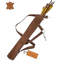 7 Flèches De Chasse En Bois 30 Pouces - Plumes Naturelles Pour Tir Traditionnel
