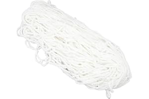 VGEBY1 Filet de But de Football, Taille Standard 10 x 7ft / 18 x 7ft / 24 x 8ft de Rechange Filet de Football pour 5/7/11 Peuple
