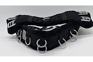 TYSONS BREECHES Longiergurt " Plüschi" Minishetty / Shetty Pony Tysons Nylon mit Teddyfell Bauchgurt extra (Minishetty / Shetty)