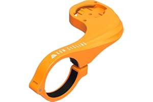 KOM Cycling Support de vélo orange Garmin Edge conçu pour Garmin Edge 520 et autres modèles Garmin