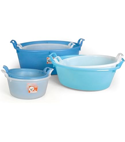 Bacinella Tonda Stefanplast - 40cm, Politene, Bianca, Made In Italy - Foto 4