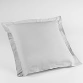 Douceur d'Int&eacute;rieur - 1640684, Pillowcase, 63 x 63 cm, Lit Uni, Plain 57 Threads, White