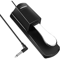 Kwobile Pedale Sustain Universale Pianoforte - Cavo 1,5 In Etallo