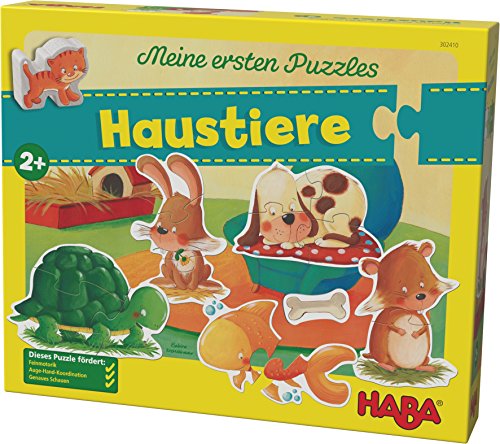 Preisvergleich Produktbild HABA 302410 - Meine ersten Puzzles - Haustiere