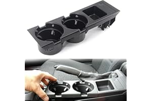 Porte Gobelet pour E46, Support de Boisson Console Cup Centrale Avant pour BM-W Série 3 51168217953