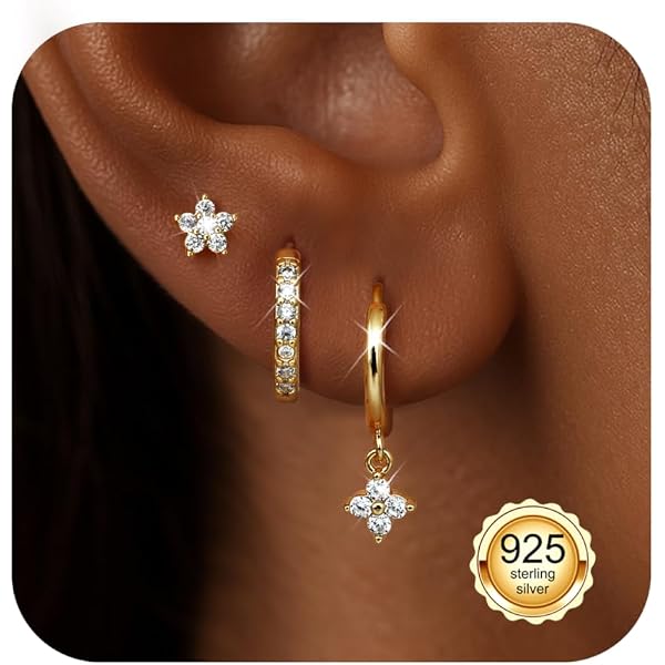 Orecchini 3 cuori pendenti O24/28A