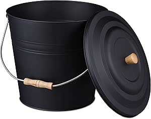 Secchio Decorativo Con Manico, Decorazione Da Giardino - Foto 8