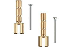 Dreyoo Stem Adapter, Replacement for 970-0770 Plumbing Equipment Compatible with Pfister Securepfit Trims, Shower Handle Stem Extension Tub and Faucet Accessories Valve Extender Trim Repair (2)