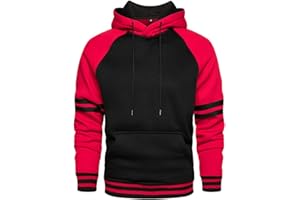 Aotorr Sweat à Capuche Homme Sweat Manche Longue Pull Sport Slim Fit Casual Automne Hiver