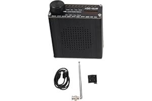 Eacam ATS 20+ Radyo Alıcı Tam Bant Radyo Alıcı, Ses Bant Genişliği Filtreleri Ve Çoklu Dönüşüm Teknolojisi, Hafif Ve Sağlam A