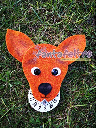 Disco orario cane Pinscher - idea regalo uomo donna